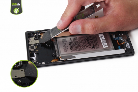 Guide photos remplacement capteur proximité et luminosité Galaxy Note 9 (Etape 22 - image 1)