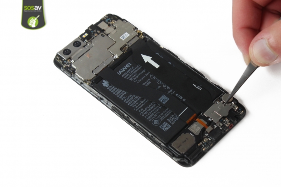 Guide photos remplacement vibreur Huawei P10 (Etape 12 - image 1)