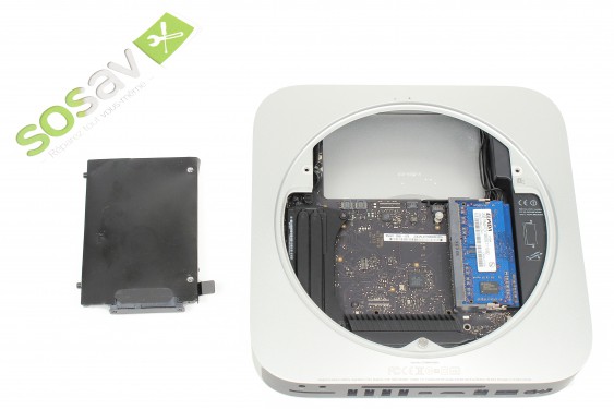 Guide photos remplacement connecteur de donnees et alimentation du disque dur Mac Mini Late 2012 (Etape 15 - image 4)