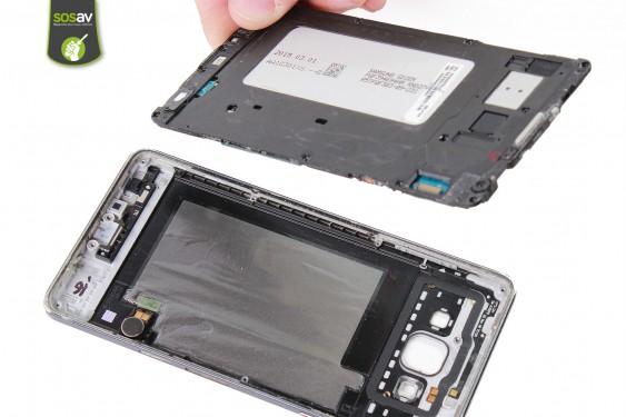 Guide photos remplacement nappe connecteur de charge Samsung Galaxy A7 (Etape 22 - image 3)