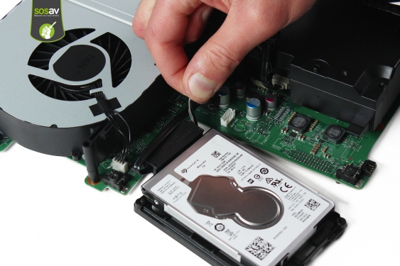 Guide photos remplacement câble de données disque dur Xbox One X (Etape 23 - image 2)