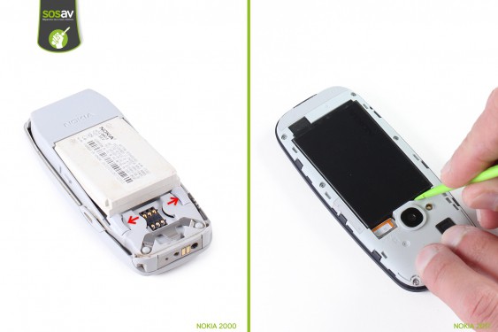 Guide photos remplacement démontage complet Nokia 3310 (2017) (Etape 4 - image 1)