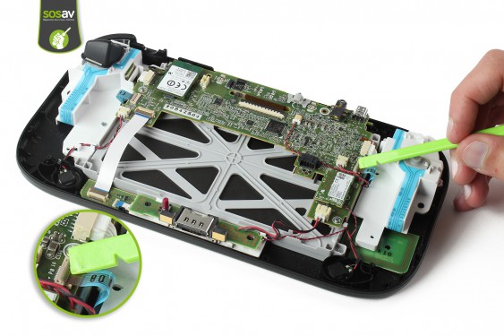 Guide photos remplacement flèche directionnelle gauche Gamepad Wii U (Etape 17 - image 2)