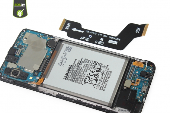 Guide photos remplacement batterie Galaxy A70 (Etape 13 - image 1)