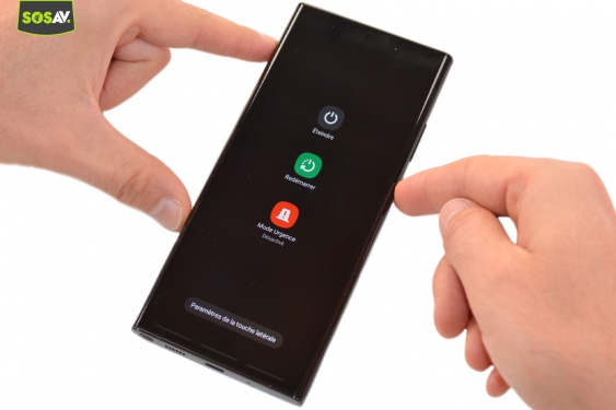Guide photos remplacement connecteur de charge  Galaxy Note 20 Ultra 5G (Etape 1 - image 1)