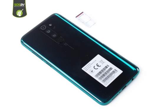 Guide photos remplacement tiroir sim & sd Redmi Note 8 Pro (Etape 3 - image 1)
