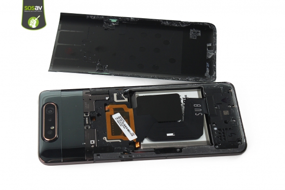 Guide photos remplacement batterie Galaxy A80 (Etape 7 - image 1)