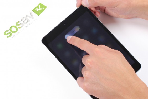 Guide photos remplacement vitre tactile et bouton home iPad Mini 3 WIFi (Etape 1 - image 3)