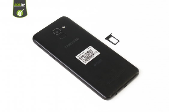 Guide photos remplacement coque arrière Galaxy J6 (Etape 5 - image 1)