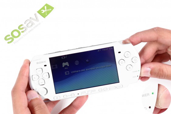 Guide photos remplacement carte mère PSP 3000 (Etape 1 - image 2)