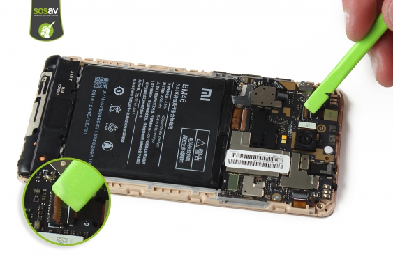 Guide photos remplacement haut-parleur interne Redmi Note 3 (Etape 9 - image 2)
