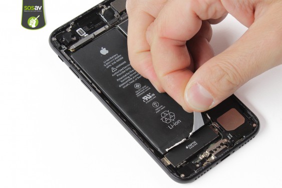 Guide photos remplacement nappe power, vibreur, volume, flash et micro externe iPhone 7 (Etape 18 - image 1)