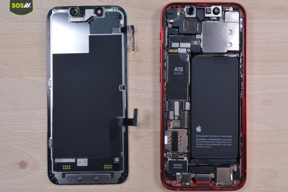 Guide photos remplacement batterie iPhone 13 Mini (Etape 6 - image 1)