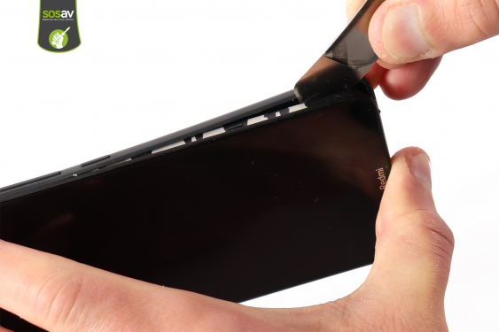 Guide photos remplacement coque arrière & capteur d'empreinte Xiaomi Redmi 8 (Etape 5 - image 1)