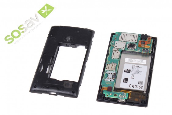 Guide photos remplacement châssis interne Lumia 520 (Etape 10 - image 1)