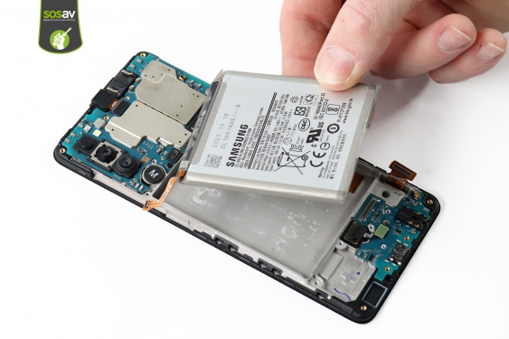 Guide photos remplacement batterie Galaxy A41 (Etape 15 - image 4)