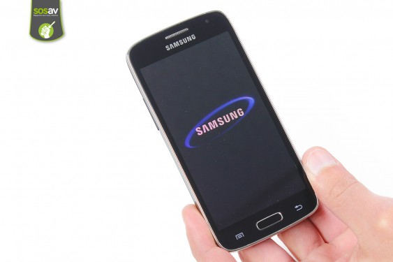 Guide photos remplacement ecran lcd et vitre tactile Samsung Galaxy Core 4G (Etape 1 - image 4)