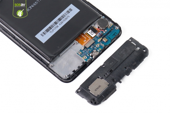 Guide photos remplacement nappe de liaison connecteur de charge Wiko View XL (Etape 13 - image 1)