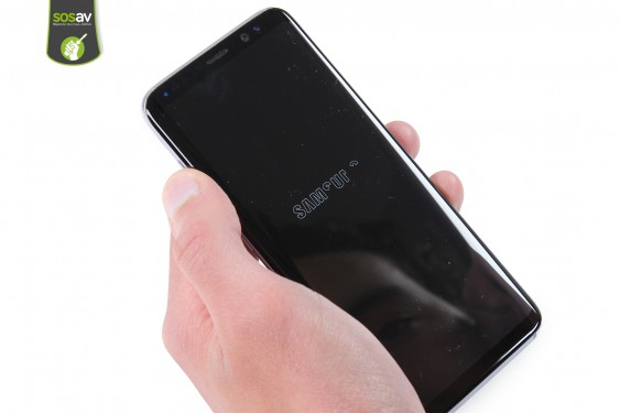 Guide photos remplacement haut-parleur interne Samsung Galaxy S8  (Etape 1 - image 4)