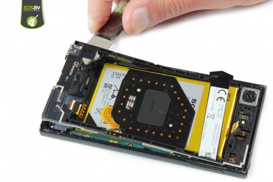 Guide photos remplacement nappe boutons volume, power & apn Xperia X Compact (Etape 11 - image 2)