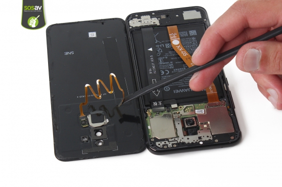 Guide photos remplacement haut-parleur interne Huawei Mate 20 Lite (Etape 11 - image 4)