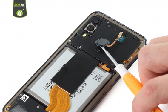 Guide photos remplacement batterie Galaxy A40 (Etape 12 - image 2)
