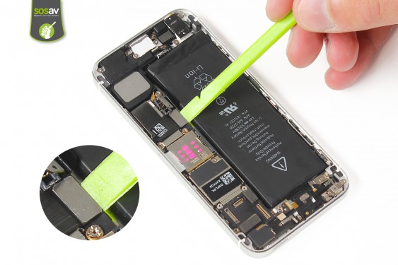 Guide photos remplacement bouton power iPhone 5S (Etape 11 - image 1)