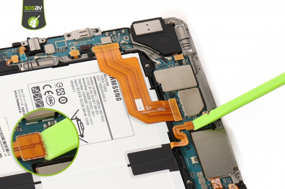 Guide photos remplacement connecteur de charge Galaxy Tab S3 9.7 (Etape 13 - image 1)