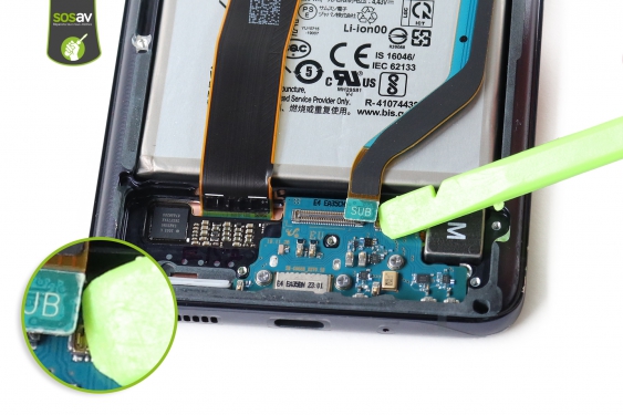 Guide photos remplacement connecteur de charge Galaxy S20 Ultra (Etape 17 - image 4)