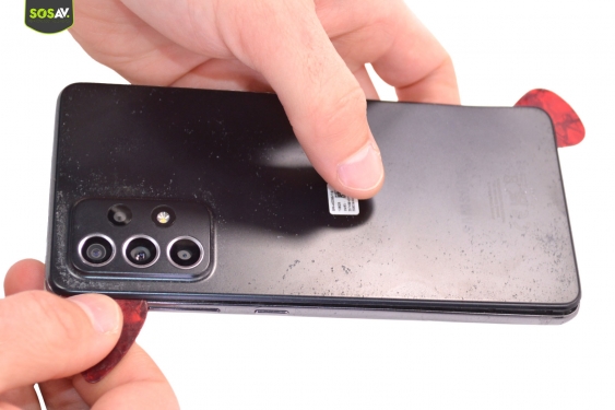 Guide photos remplacement haut parleur externe Galaxy A52s (Etape 4 - image 2)