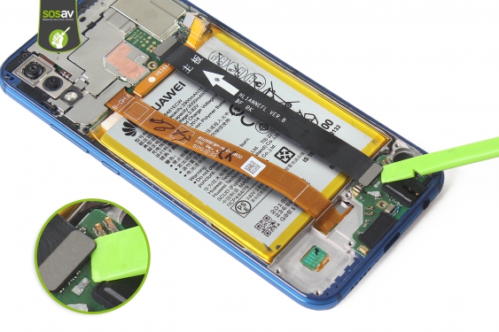 Guide photos remplacement connecteur de charge Huawei P20 Lite (Etape 12 - image 3)