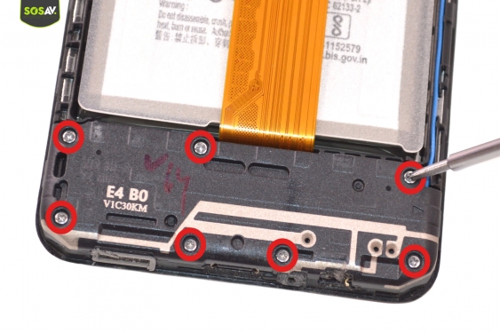 Guide photos remplacement connecteur de charge Galaxy M12 (Etape 6 - image 1)