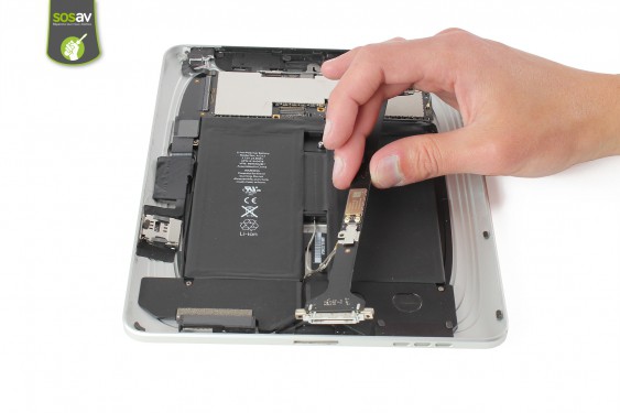 Guide photos remplacement haut-parleur externe iPad 1 3G (Etape 14 - image 1)