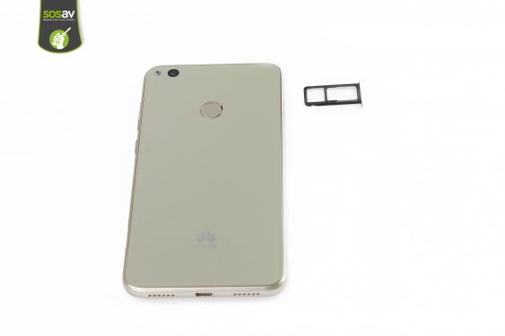 Guide photos remplacement tiroir sim/microsd Huawei P8 Lite 2017 (Etape 3 - image 1)