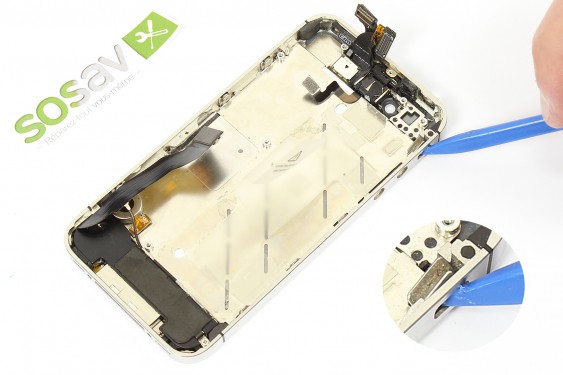 Guide photos remplacement bouton vibreur iPhone 4S (Etape 41 - image 2)
