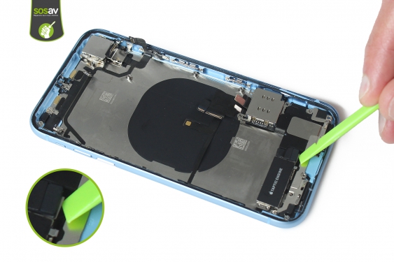 Guide photos remplacement antenne secondaire iPhone XR (Etape 20 - image 2)