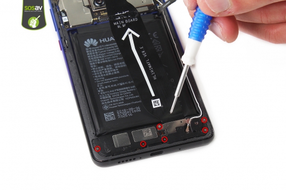 Guide photos remplacement haut-parleur externe Huawei Mate 20 (Etape 12 - image 1)