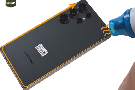 Guide photos remplacement batterie Galasy S25 Ultra (Etape 2 - image 3)