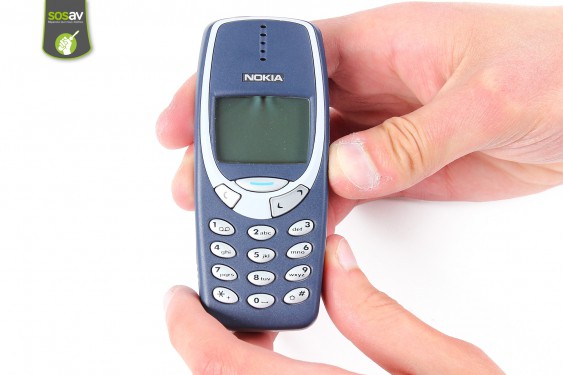Guide photos remplacement coque arrière Nokia 3310 (Etape 1 - image 4)