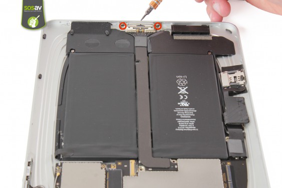 Guide photos remplacement haut-parleur externe iPad 1 3G (Etape 10 - image 2)