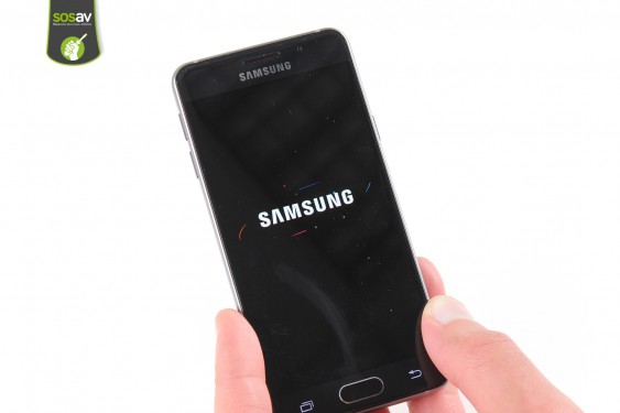 Guide photos remplacement vibreur Samsung Galaxy A3 2016 (Etape 1 - image 4)