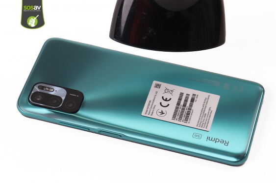 Guide photos remplacement haut-parleur interne Redmi Note 10 5G (Etape 3 - image 1)