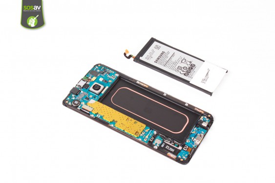 Guide photos remplacement batterie Samsung Galaxy S6 Edge + (Etape 12 - image 1)