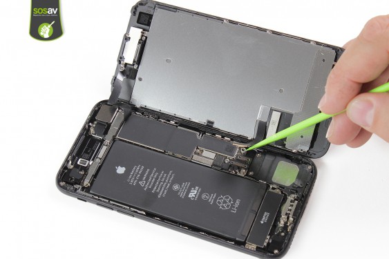 Guide photos remplacement nappe power, vibreur, volume, flash et micro externe iPhone 7 (Etape 11 - image 2)