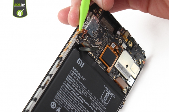 Guide photos remplacement haut-parleur interne Xiaomi Mi A1 (Etape 14 - image 4)
