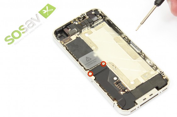 Guide photos remplacement bouton vibreur (mute) iPhone 4 (Etape 12 - image 1)
