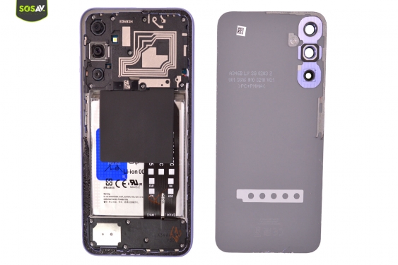 Guide photos remplacement batterie Galaxy A34 (Etape 4 - image 4)