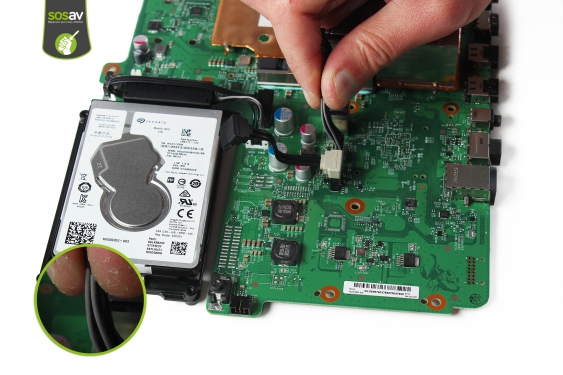 Guide photos remplacement câbles alimentation et données du lecteur optique Xbox One X (Etape 27 - image 1)
