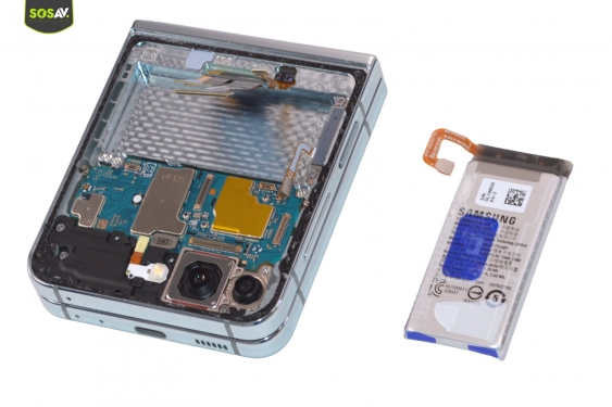 Guide photos remplacement batteries Galaxy Z Flip5 (Etape 14 - image 5)