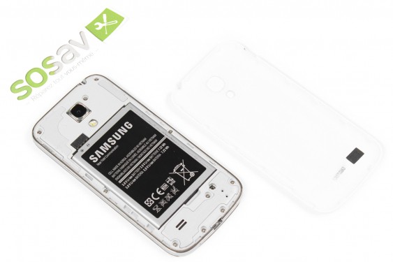 Guide photos remplacement bouton power Samsung Galaxy S4 mini (Etape 3 - image 3)